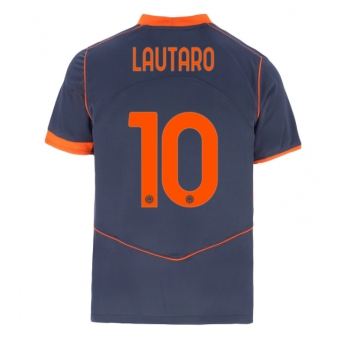 Billige Fotballdrakt Inter Milan Lautaro Martinez #10 Replika Tredjedrakt 2025-26 Kortermet